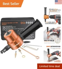 Versatile Nibbler Drill Attachment for 14 Gauge Steel - Efficient Cutting Tool