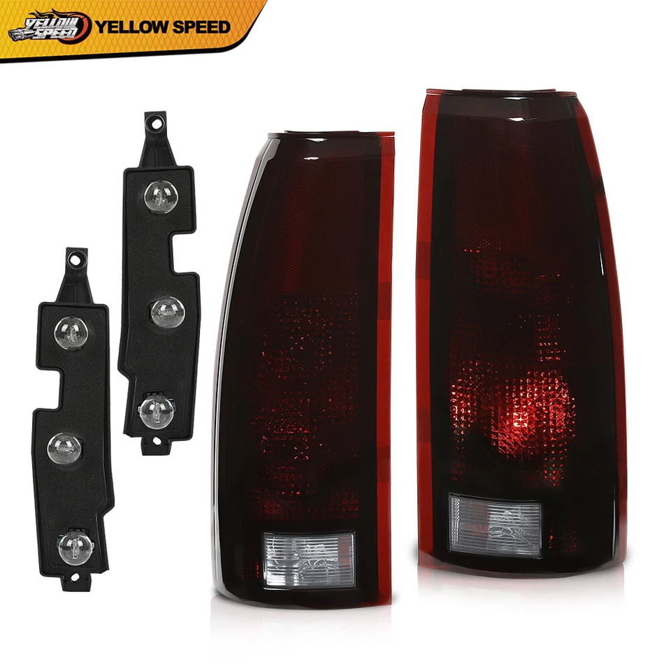 Apto para camioneta Chevy GMC C/K 1500 2500 3500 humo suburbano con bombillas luces traseras Foto 2 de 4