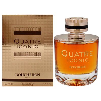 Boucheron Quatre 香水 100ml Quatre Eau De Parfum Spray For Women By Boucheron - 3.38 oz