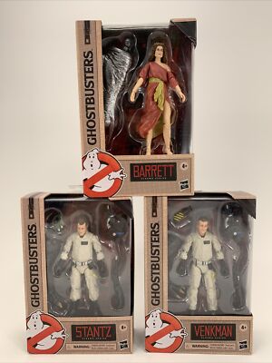 Ghostbusters Plasma Series ECTO-1 6 Figures Stantz Goozer Lot Set