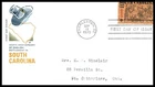 USA FDC - 1970 - 300th Anniversary of South Carolina, Scott #1407 HF