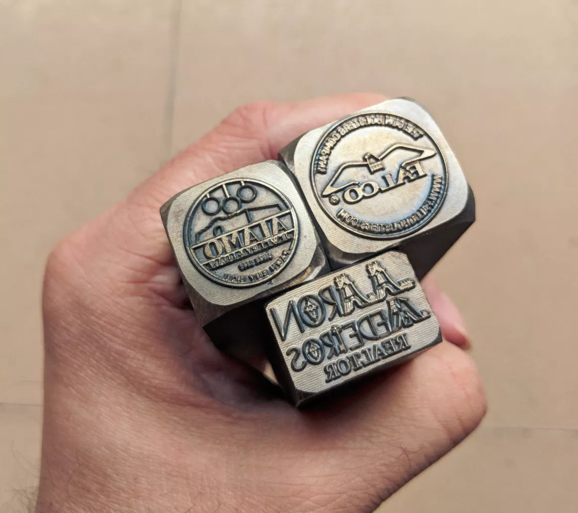 Customized Metal Stamps, Custom Logo Stamps, Logo Jewelry Stamps 