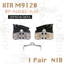1 Pair Shimano N04C Metal Ice-Tech Disc Brake Pads W/fin spring NIB