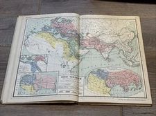 Antique Heinrich Kiepert Atlas Antiquus Germany w/ 12 Hand Colored Maps READ