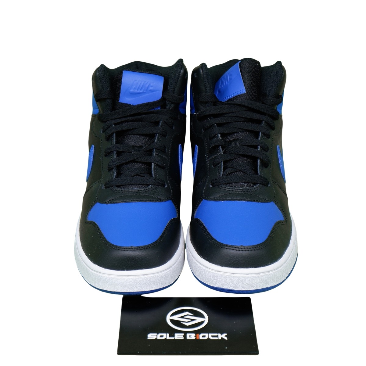 Nike Ebernon Mid Black Game Royal AQ1773-001 | eBay