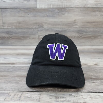 Washinton Huskies Cap Hat NCAA Basketball Team Adult Mens Adjustable Strapback 