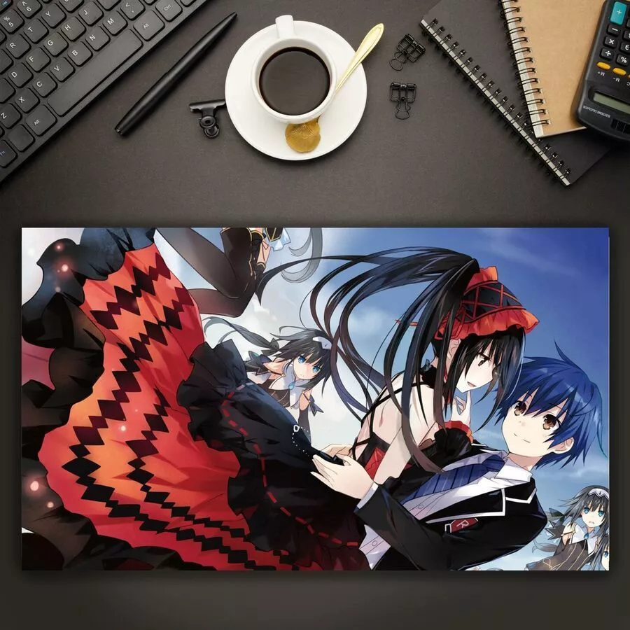 Anime date a live kurumi tokisaki Custom Gaming Mat Desk