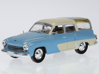 Wartburg 311-5 Camping Blau Ddr Ostalgie Modellauto 7230030 Atlas 1:43