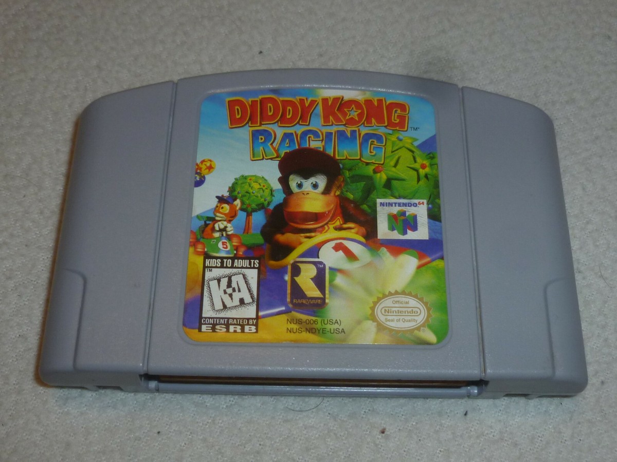 NINTENDO N64 VIDEO GAME DIDDY KONG RACING CARTRIDGE ONLY CART | eBay