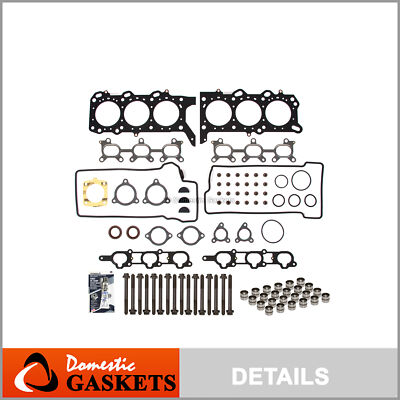 Complete Head Gasket Set With Bolts For 2001-2006 Suzuki XL-7 & Grand Vitara 2.7L V6