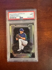2019 Panini Chronicles Corbin Burnes Obsidian-Yellow PSA 9 89616721