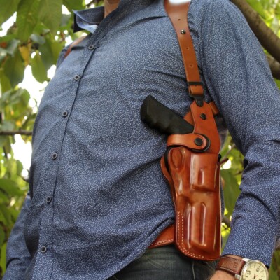 Vertical Holster For S&W N-FR .44 Mod 629 Classic Full Underlug