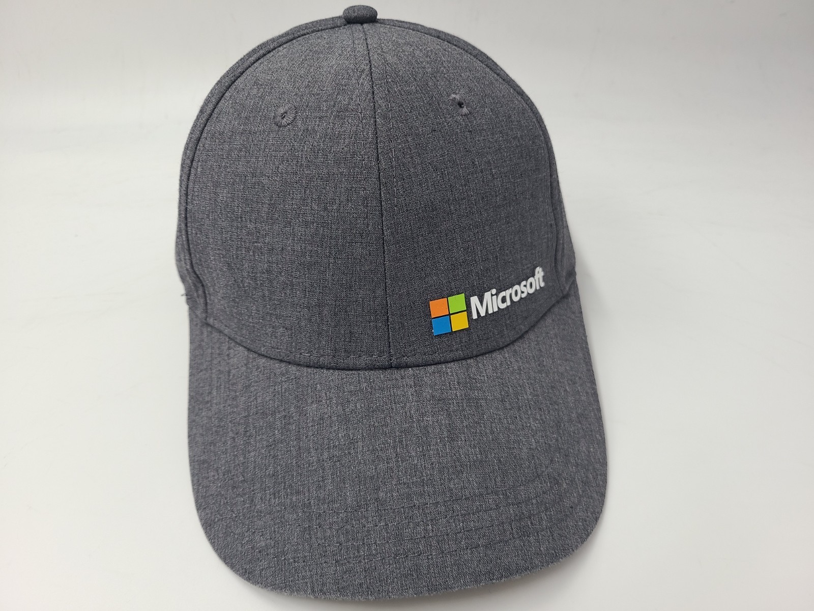 Microsoft Logo Strapback Adjustable Hat Cap Polye… - image 1