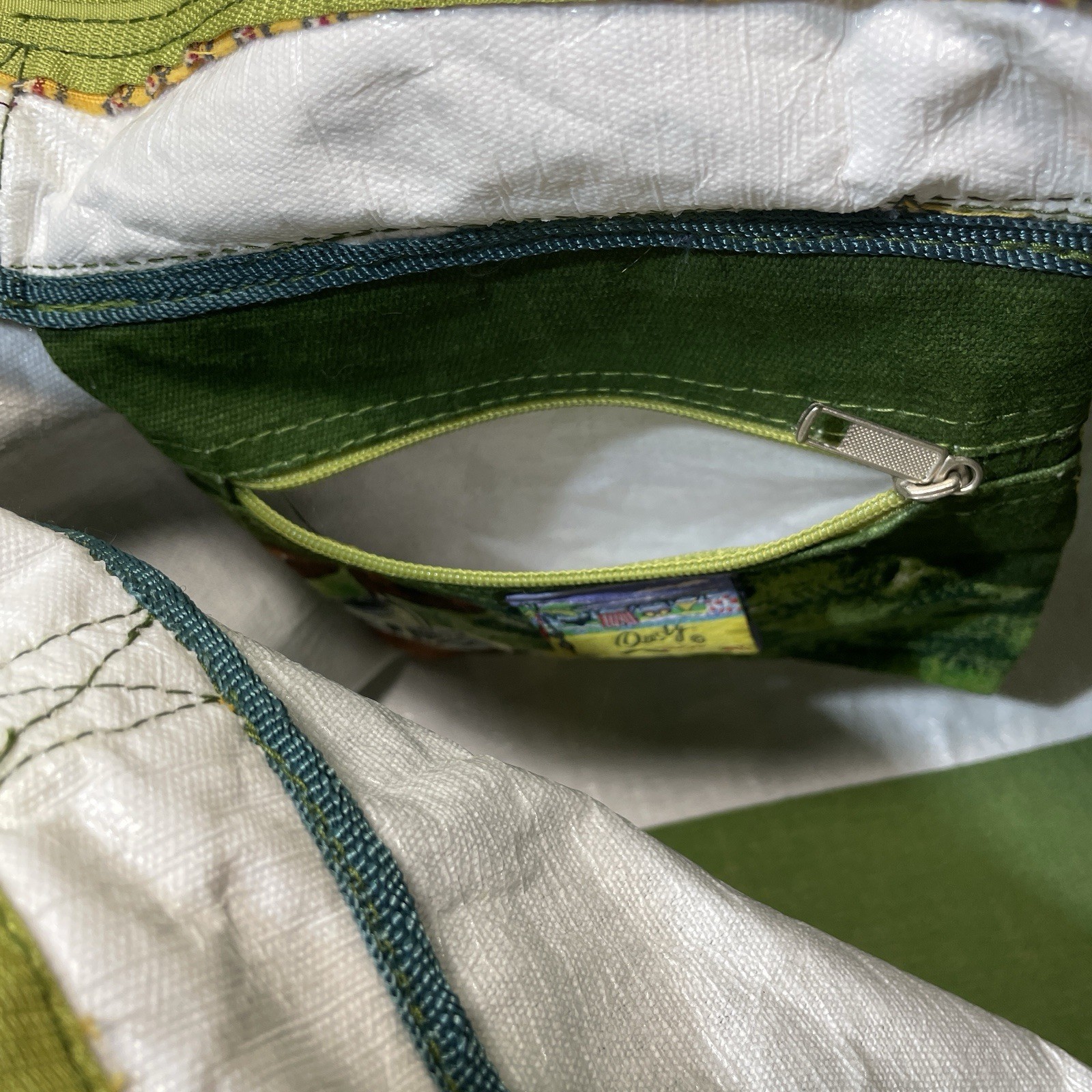 Anne Ormsby Large Double Handle Overnight Canvas … - image 14