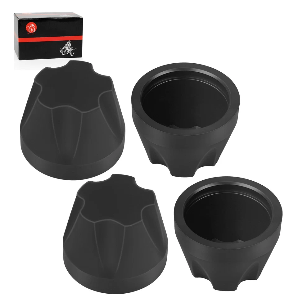 52H-2512A-00 FOR YAMAHA MOTO-4 KODIAK BIG BEAR WOLVERINE WHEEL HUB CAP 4-PACK - Image 3 of 4