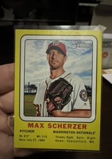 2018 Topps Heritage - 1969 Collector Cards Max Scherzer #69CC-MS