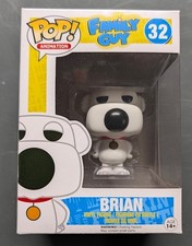 Funko Pop! Figura de vinilo Family Guy Brian Griffin #32 abovedada 2015 rara nueva