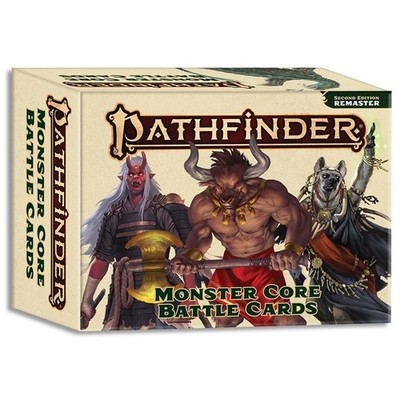 Paizo Pathfinder 2E Monster Core Battle Cards
