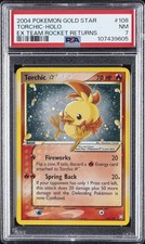 2004 POKEMON EX TEAM ROCKET RETURNS GOLD STAR #108 TORCHIC-HOLO PSA 7 on eBay