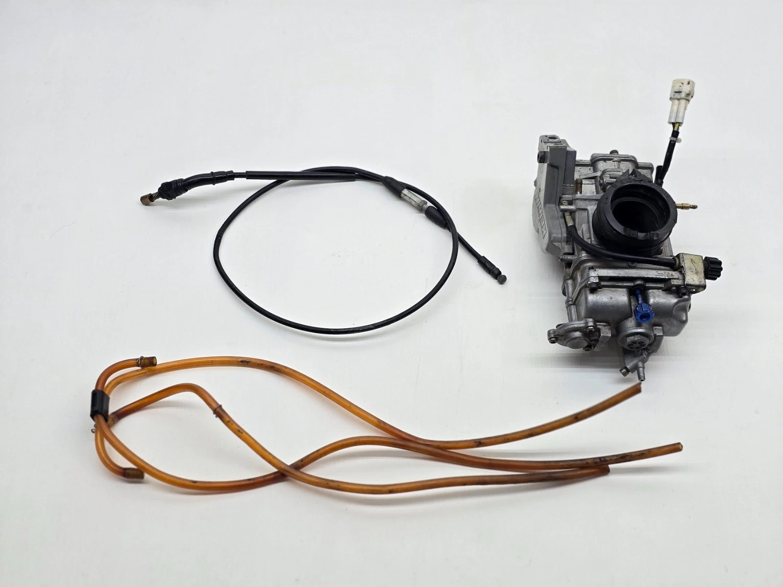 04-05 Kawasaki KX250F OEM Carburetor Keihin FCR 37mm Throttle Intake 15003-0022