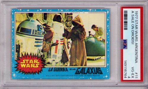 1977 Stani Star Wars #11 — PSA 4