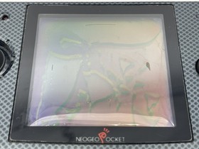 Neo Geo Pocket Monochrome Console Carbon Black SNK JUNK LCD screen malfunction