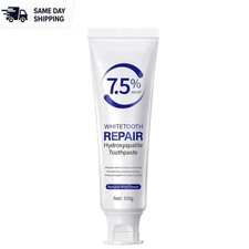 7.5 Hydroxyapatite Toothpaste - Fluoride-Free Enamel Protection 4.23 Oz