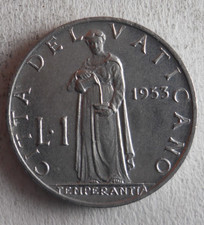 1953 VATICAN CITY LIRA - AU/UNC -  Hard to Find Coin - LOT B7