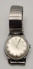 Vintage 1960s Timex Wristwatch Silver Stainless