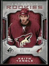 2006-07 SP Game Used Keith Yandle RC /999 #143 Phoenix Coyotes