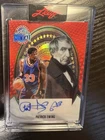 2026 Leaf President's Day Patrick Ewing Auto Autograph RED Card #D 1/1 !!!
