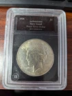 1926-S PEACE  SILVER COIN DOLLAR BRADFORD GRADED VERY GOOD