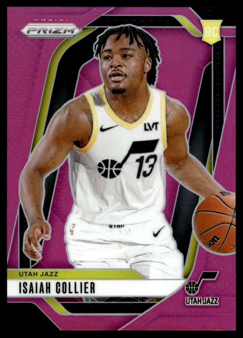 2024-25 Panini Prizm PINK Isaiah Collier Rookie 233/249 Jazz #227 C70
