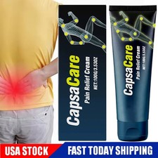 USA CapsaCare Neuropathy Massage Cream   Soothing Nerve Pain Relief 100g