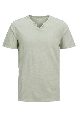 Jack & Jones Jesplit T-Shirt mit V-Ausschnitt grün - Größe M Herrenbekleidung