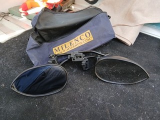 Milenco Towing Mirrors Pair In Milenco Bag Fit To Top Of Mirrors On Car