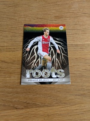 Topps UCC roots FRENKIE DE JONG Ajax Amsterdam Fußball Trading Card Sammelkarte