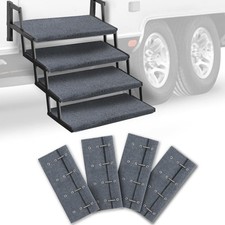 HOMEE 23" RV Step Covers,RV Step Rugs 4 Pack Fits 8" to 11" RV Stair Tread  ...