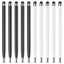 10 PCS Stylus Pen for Touchscreen, Lightweight 2 in 1 Dual-Tip Design, for Dr...
