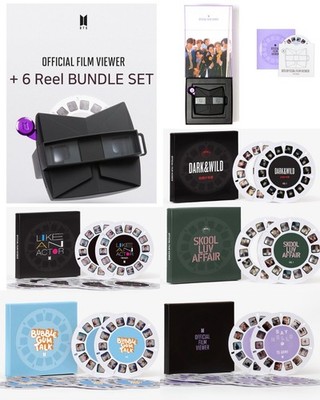 BTS Official Photo Film Viewer + 26 Reel Set | Dark&wild, Skool Luv Affair, Gum