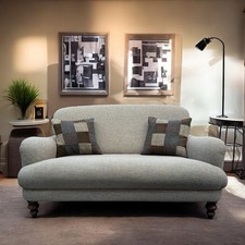 TETRAD BRAEMAR HARRIS TWEED PETIT 2 SEATER SOFA SETTEE COUCH RRP £3390