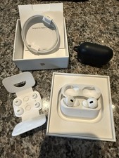 Apple AirPods Pro Gen 2 USB Lightning Black case included. Used, great condition