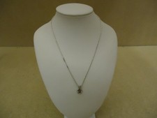 Designer Fashion Necklace 15in L Chain Dangle Faux Gemstones Female Silver/Reds