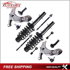 Front Struts Control Arm TieRods Sway Bar Link For Volkswagen Beetle Jetta Golf