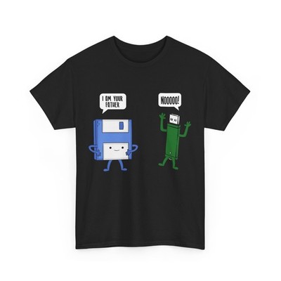 Computer Engineer I'm Your Father Floppy Disk Funny Programming T-Shirt
