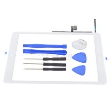 Touch Screen Digitizer Glass For iPad 9 2021 9th Gen 10.2" Home Lens Tool White