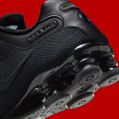 Nike Shox NZ Shoes Triple Black 378341-001 Men's Sizes NEW | eBay