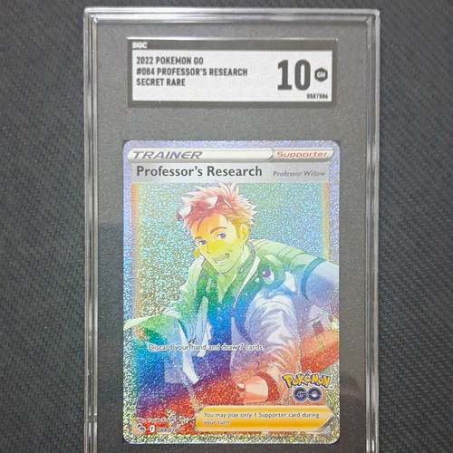 Professor's Research graded SGC 10 for sale on eBay