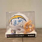 Riddell JK Dobbins Signed Los Angeles Chargers NFL Mini Helmet JSA Certified