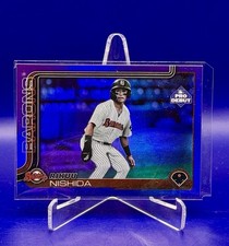 2025 Topps Pro Debut #PD-86 Rikuu Nishida Purple Foil  /299